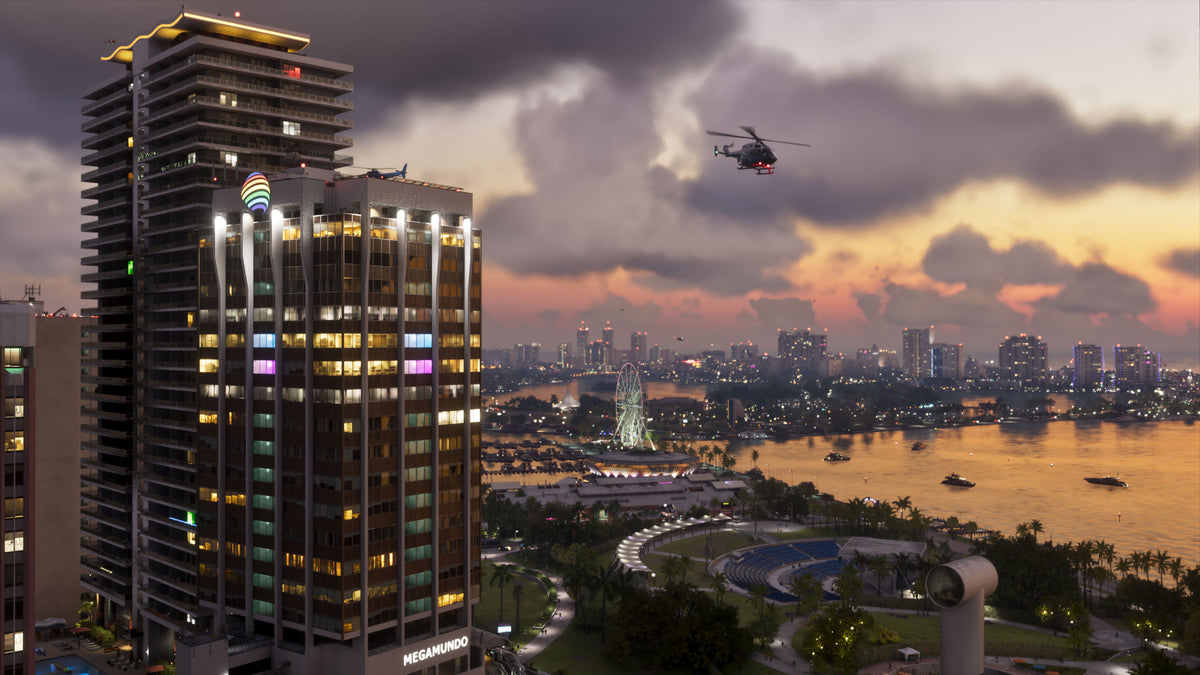 Official image of Vice City from rockstargames.com.
